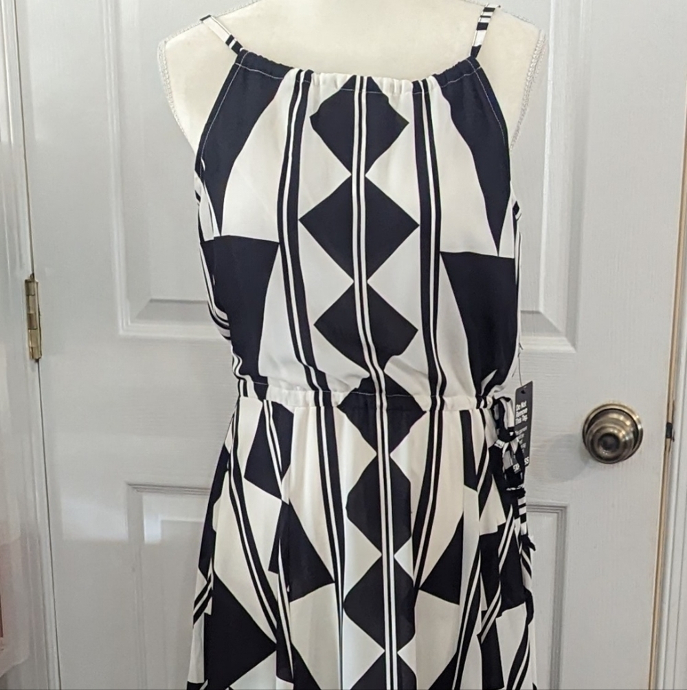 EXPRESS New women's dress straps casual beachy vacation maxi XS‎